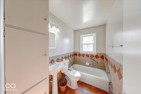Bathroom at 1630 E Elbert Street, Indianapolis, IN