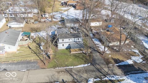 Aerial view at 1630 E Elbert Street, Indianapolis, IN
