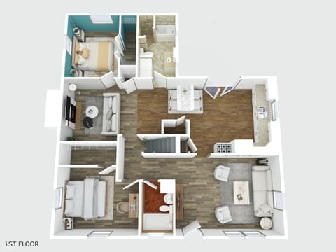 Floor Plan — 1630 E Elbert Street, Indianapolis, IN