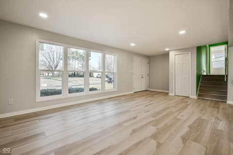 Living room at 441 Ash Drive, Carmel, IN