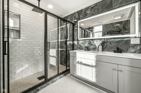 Bathroom at 441 Ash Drive, Carmel, IN