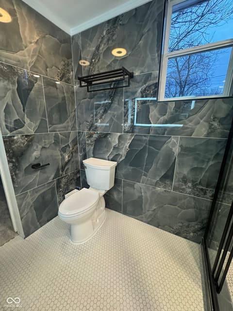 Bathroom at 441 Ash Drive, Carmel, IN