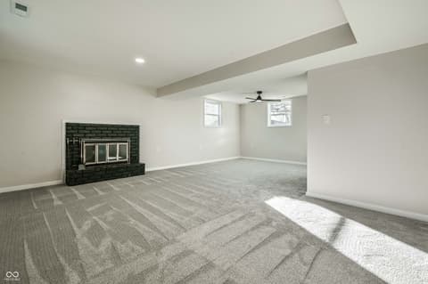 Living room at 441 Ash Drive, Carmel, IN