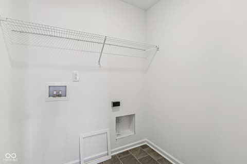 Laundry room at 1602 Boris End Street, Danville, IN