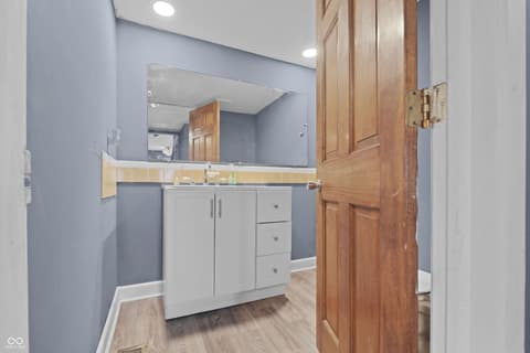 Bathroom at 5429 Gambel Road, Indianapolis, IN