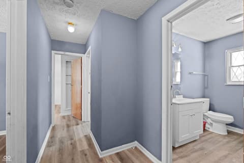 Hallway at 5429 Gambel Road, Indianapolis, IN