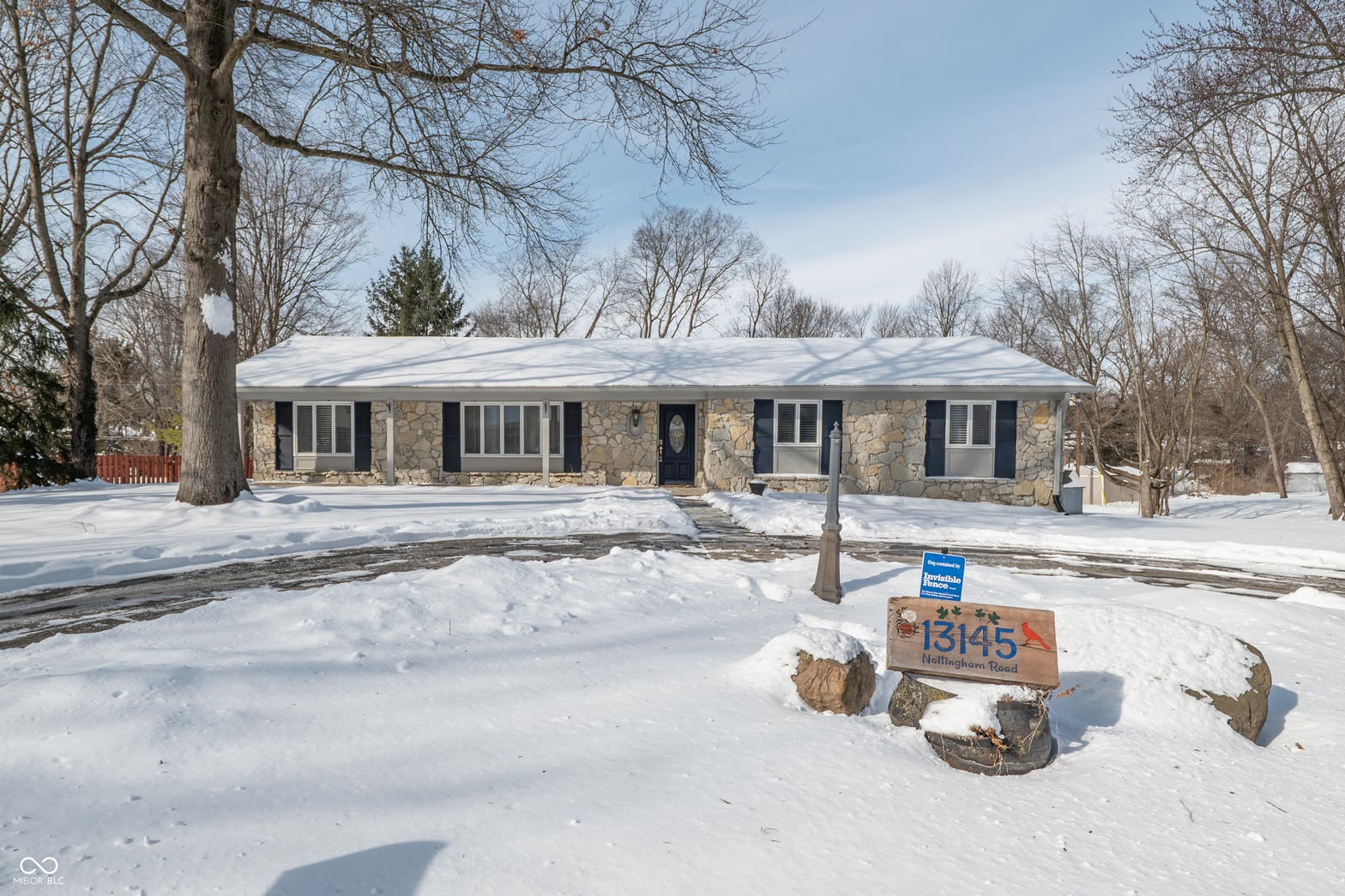 Front exterior at 13145 Nottingham Road, Fishers, IN