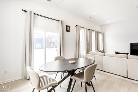 Dining room at 1339 LITTLE RODEO Place, Greenwood, IN