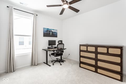 Home office at 1339 LITTLE RODEO Place, Greenwood, IN