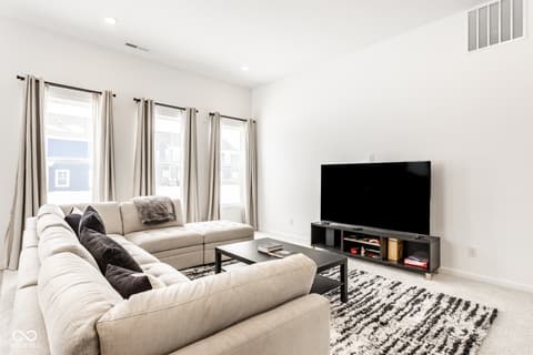 Living room at 1339 LITTLE RODEO Place, Greenwood, IN