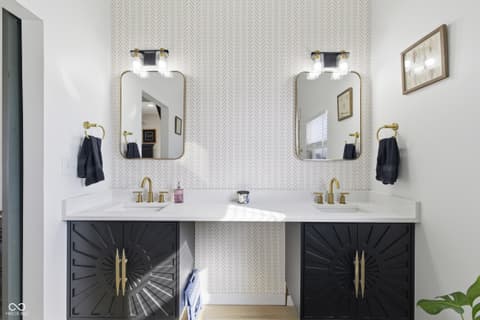 Bathroom at 6564 N Michigan Road, Fairland, IN