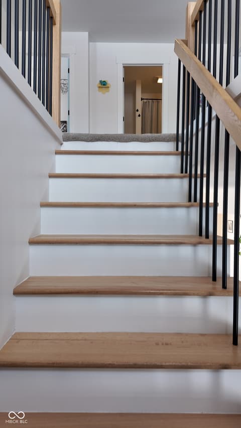 Stairs — 6564 N Michigan Road, Fairland, IN
