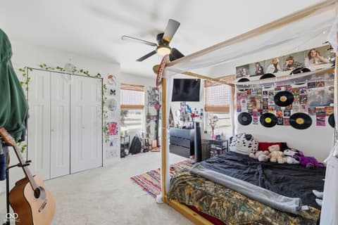 Bedroom at 6564 N Michigan Road, Fairland, IN