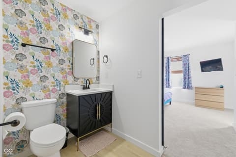 Bathroom at 6564 N Michigan Road, Fairland, IN