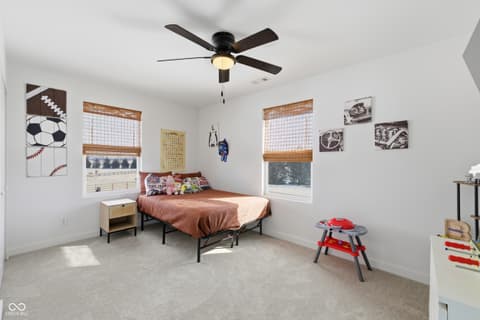 Bedroom at 6564 N Michigan Road, Fairland, IN