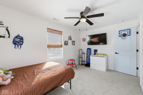 Bedroom at 6564 N Michigan Road, Fairland, IN