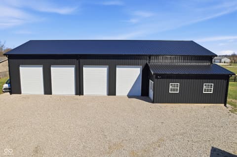 Garage at 6564 N Michigan Road, Fairland, IN