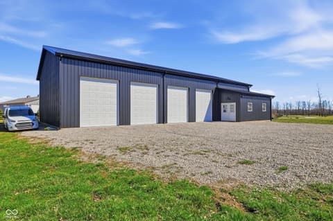 Garage at 6564 N Michigan Road, Fairland, IN