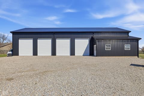 Garage at 6564 N Michigan Road, Fairland, IN