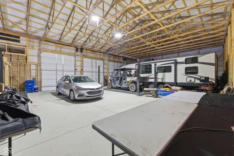 Garage at 6564 N Michigan Road, Fairland, IN