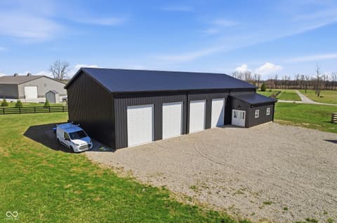 Garage at 6564 N Michigan Road, Fairland, IN