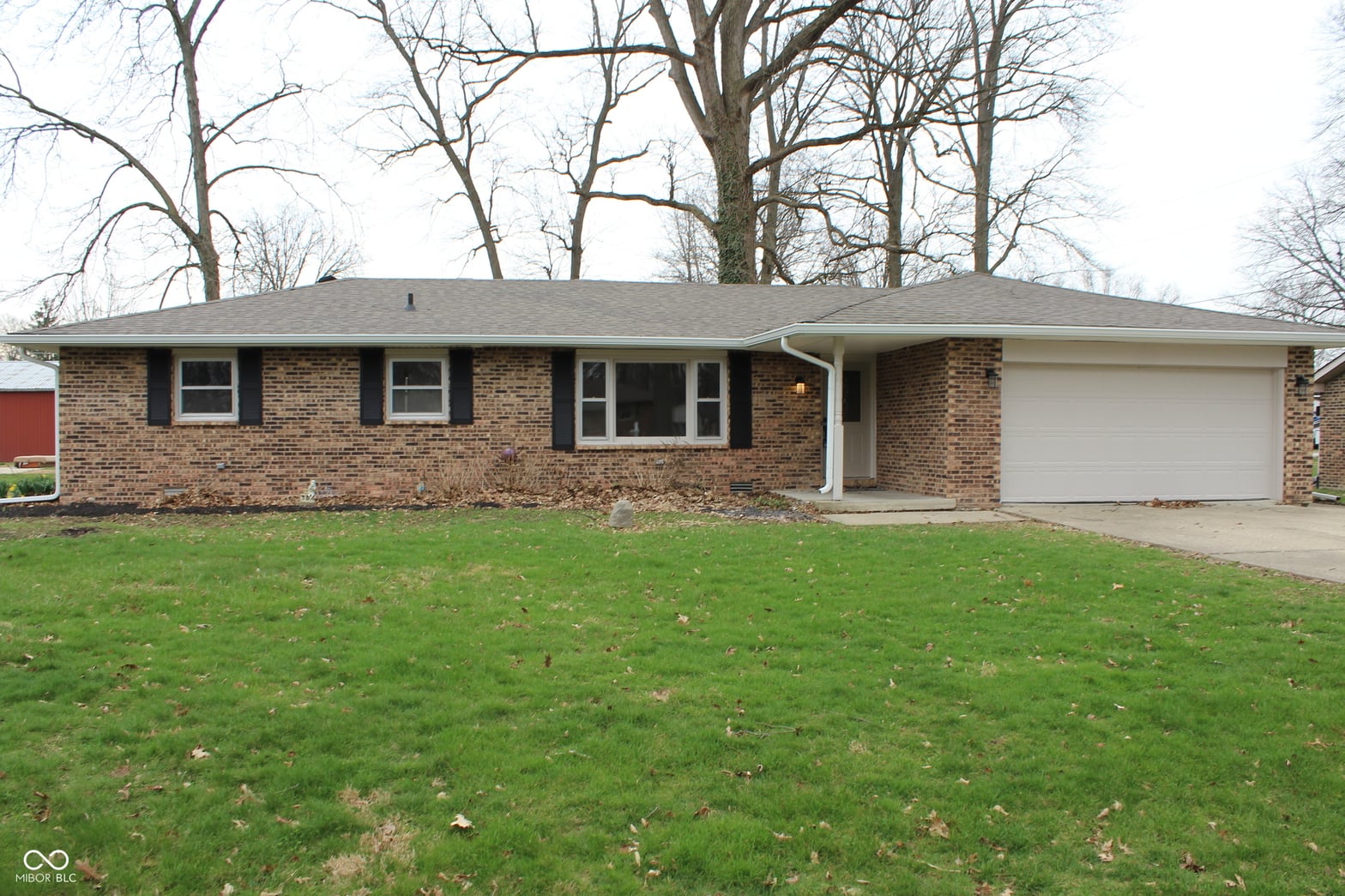 Front exterior at 5405 Emerson Way, Anderson, IN