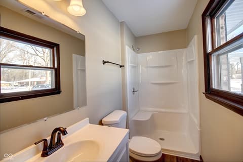 Bathroom at 5405 Emerson Way, Anderson, IN