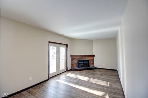 Family room at 5405 Emerson Way, Anderson, IN