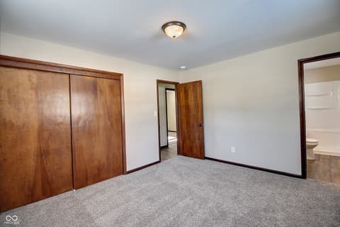 Bedroom at 5405 Emerson Way, Anderson, IN