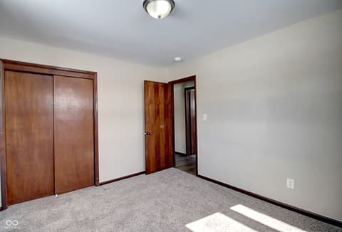 Bedroom at 5405 Emerson Way, Anderson, IN
