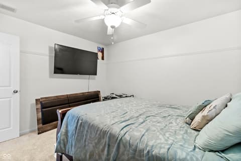 Primary bedroom at 11704 Gray Eagle Drive, Fishers, IN