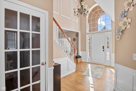 Foyer at 11704 Gray Eagle Drive, Fishers, IN
