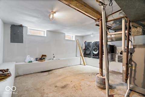 Basement at 1621 Ingram Street, Indianapolis, IN