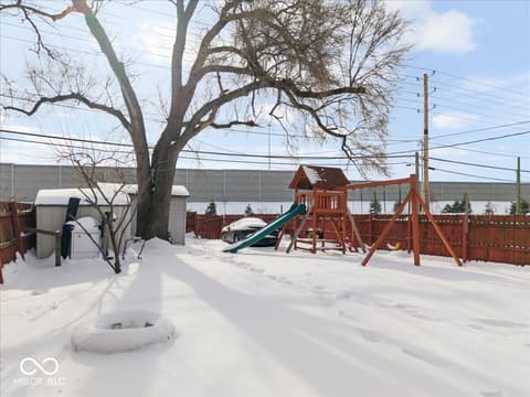 Yard at 1621 Ingram Street, Indianapolis, IN