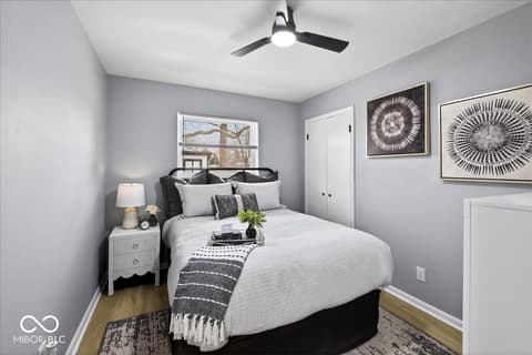 Bedroom at 1050 E 106th Street E, Carmel, IN