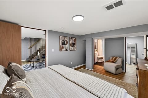 Bedroom at 1050 E 106th Street E, Carmel, IN