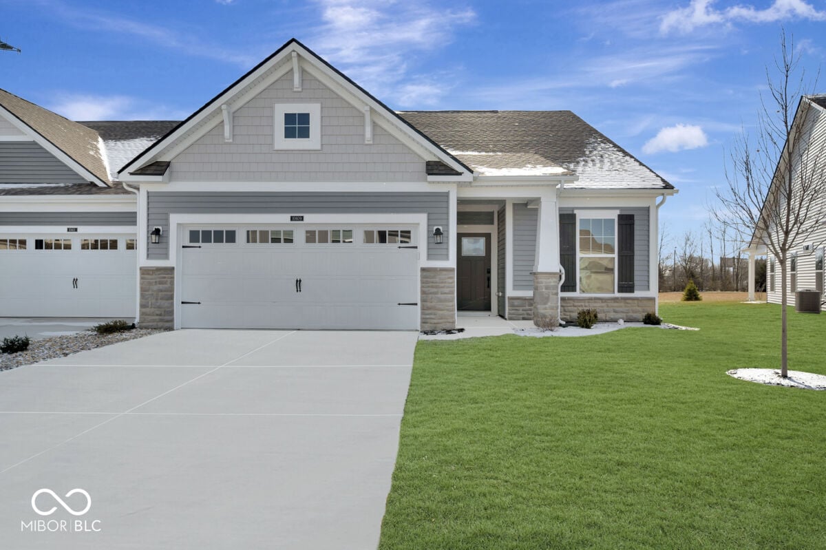 Front exterior at 10609 Mangrove Drive, Indianapolis, IN