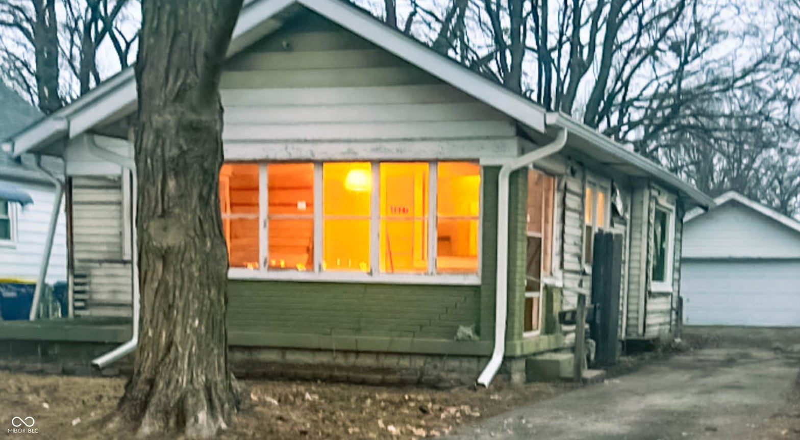 Front exterior at 4921 Crittenden Avenue, Indianapolis, IN