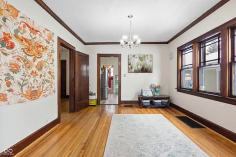 Dining room at 410 Euclid Avenue, Greenwood, IN