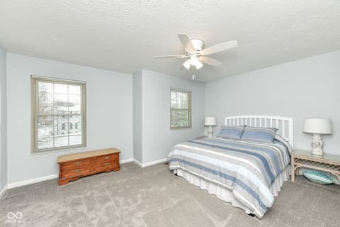Bedroom at 13190 Knollwood Place, Fishers, IN
