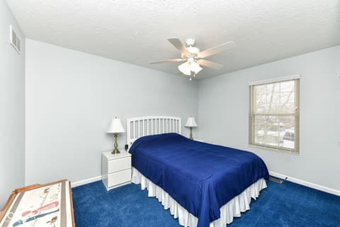 Bedroom at 13190 Knollwood Place, Fishers, IN