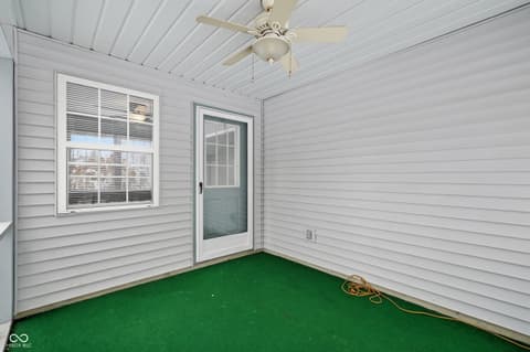 Outdoor living area at 6643 S New Jersey Street, Indianapolis, IN