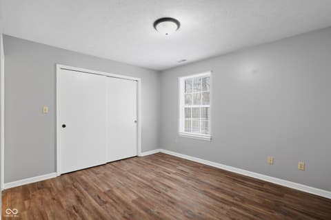 Bedroom at 6643 S New Jersey Street, Indianapolis, IN