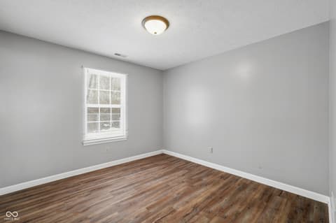 Bedroom at 6643 S New Jersey Street, Indianapolis, IN