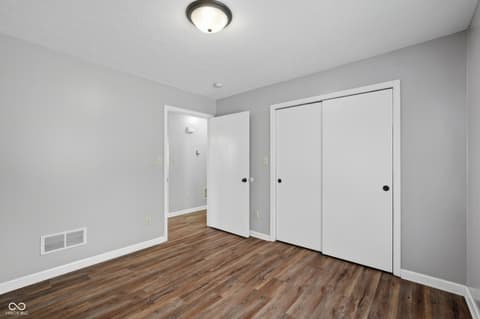 Bedroom at 6643 S New Jersey Street, Indianapolis, IN