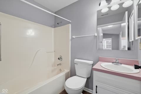 Bathroom at 6643 S New Jersey Street, Indianapolis, IN