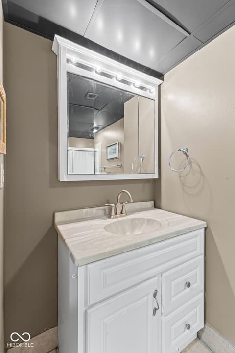 Bathroom at 230 E 9th Street, Indianapolis, IN