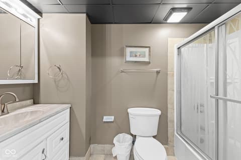 Bathroom at 230 E 9th Street, Indianapolis, IN