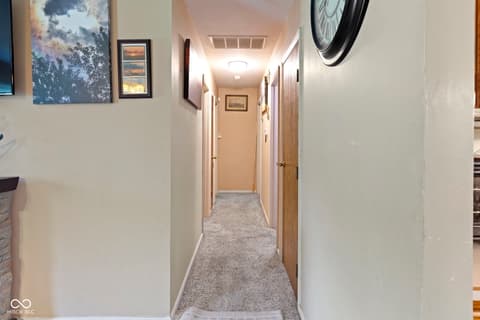 Hallway at 431 Melvenia Street, Indianapolis, IN