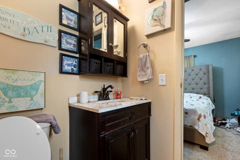 Bathroom at 431 Melvenia Street, Indianapolis, IN